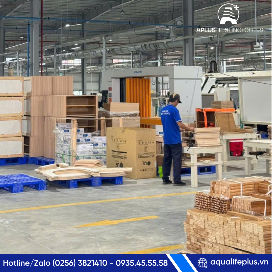 Lắp đặt máy lọc nước tại xí nghiệp Vân Canh