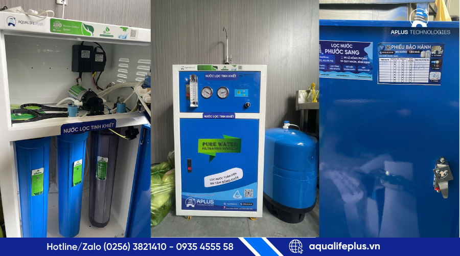 Máy lọc nước bán công nghiệp chính hãng