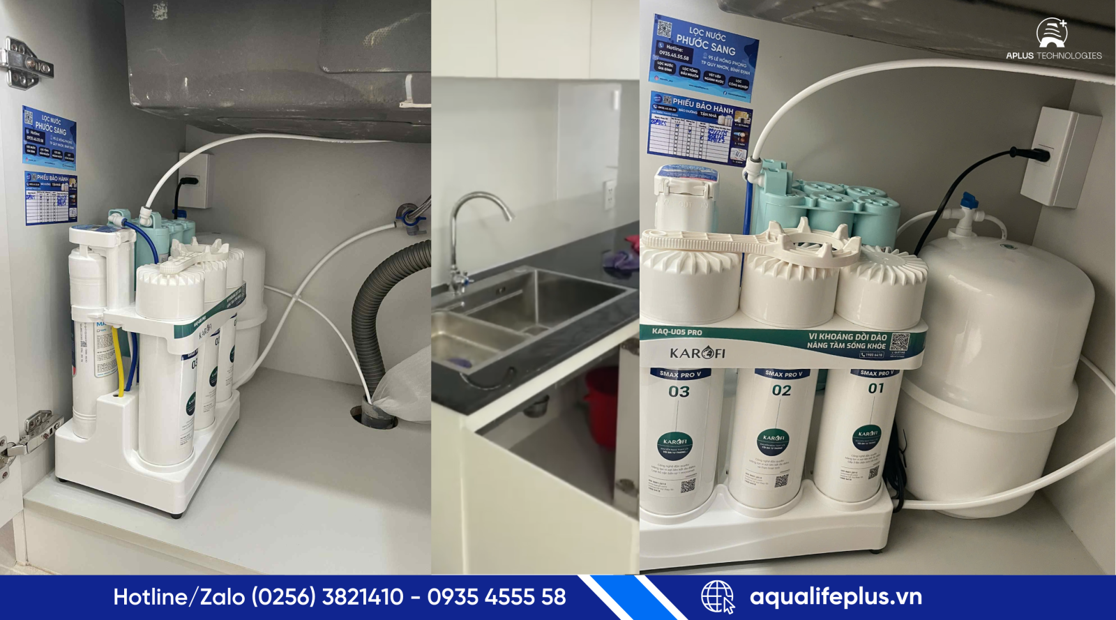 Karofi KAQ-U05 PRO để gầm chính hãng tại Quy Nhơn, Gia Lai