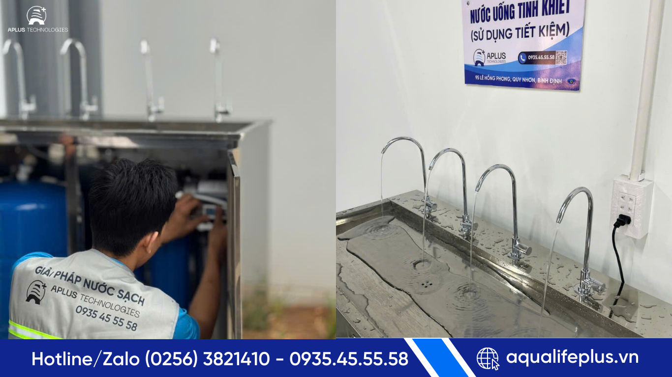 Giải pháp lọc nước tối ưu tại Quy Nhơn