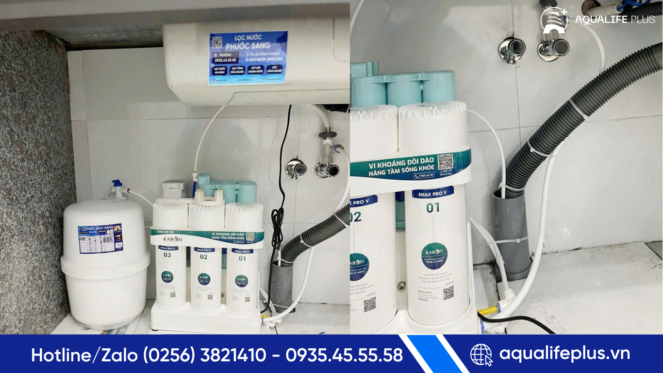 Máy lọc nước Karofi KAQ-U05 Pro 